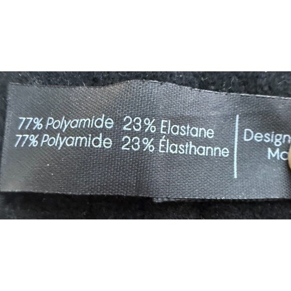 Charade by Change Lingerie Black Lace Bra 32H Rhinestone Sheer Plunge Underwire - Picture 7 of 7